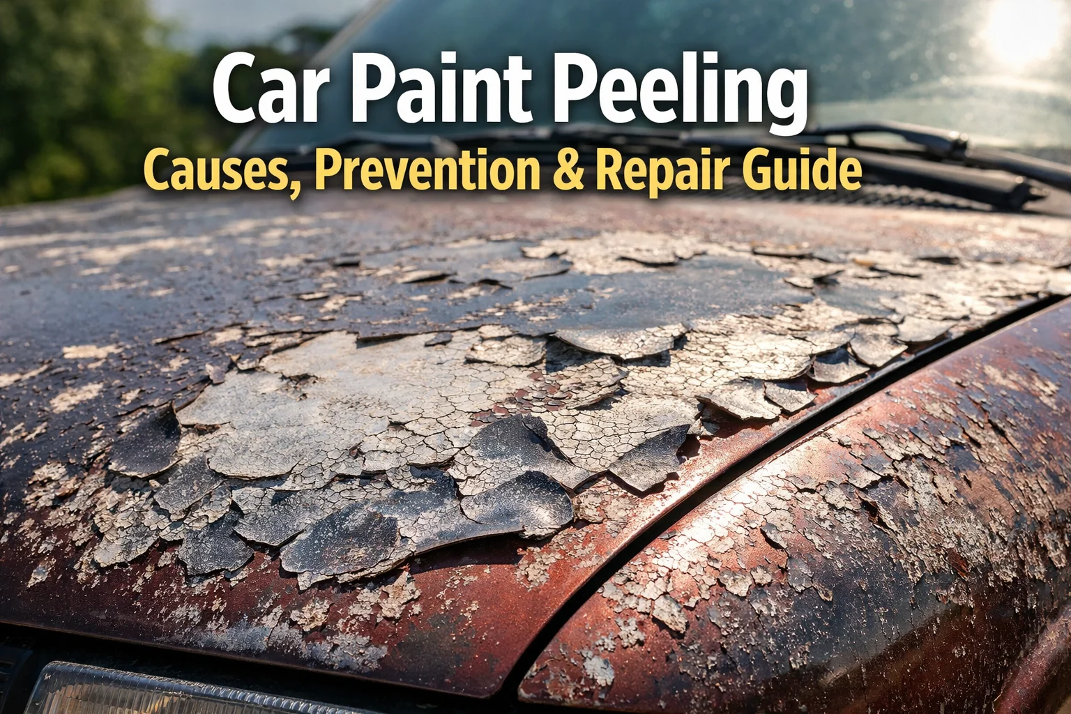 Car Paint Peeling Like Snake Skin: Causes, Prevention, and Solutions