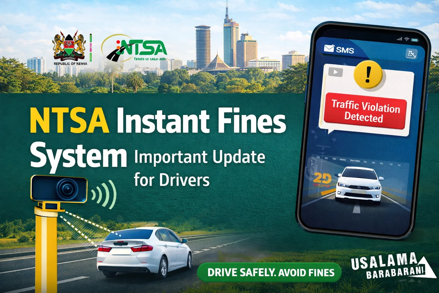 NTSA Instant Fines System in Kenya: What Drivers Should Know