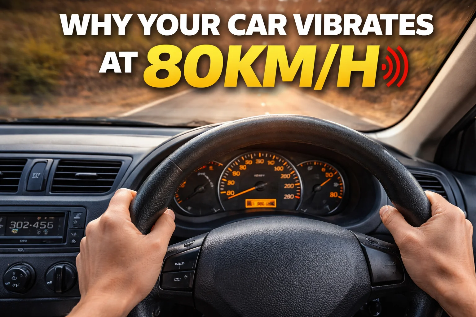 Why Your Car Vibrates at 80km/h (And How to Fix It)